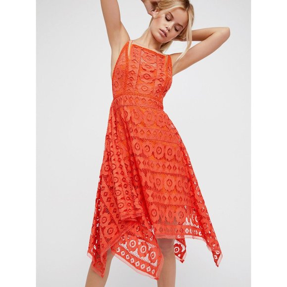 Free People Dresses & Skirts - NWT Free People Just Like Honey Lace Sun Dress 6